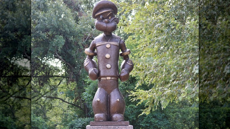 Statue of Popeye