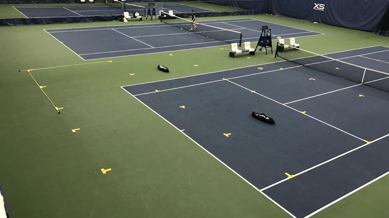 Tennis courts in XS Tennis