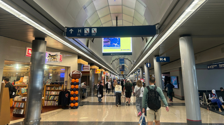 Inside Terminal 3 at Chicago O'Hare International Airport