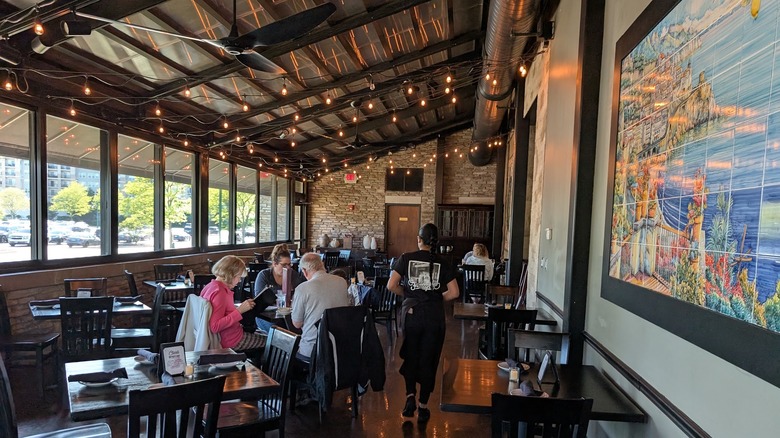 A family dining at Clara's in Woodridge, Illinois