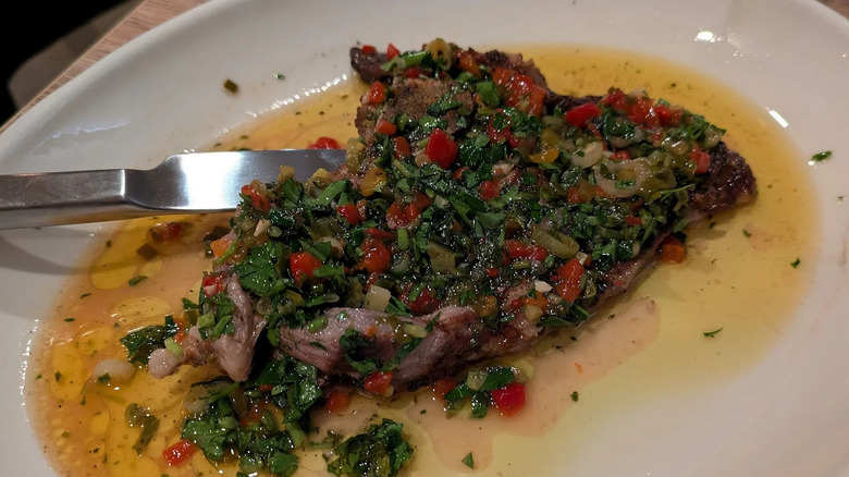 Food at Kouklas Greek Eatery in Niles, Illinois