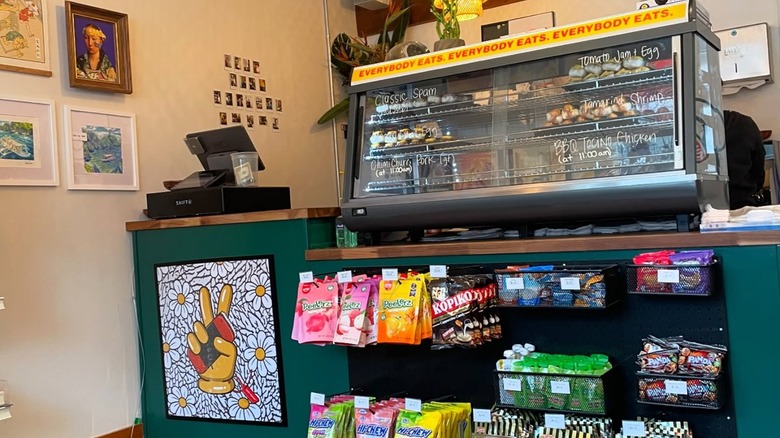 The cash register at Kanin