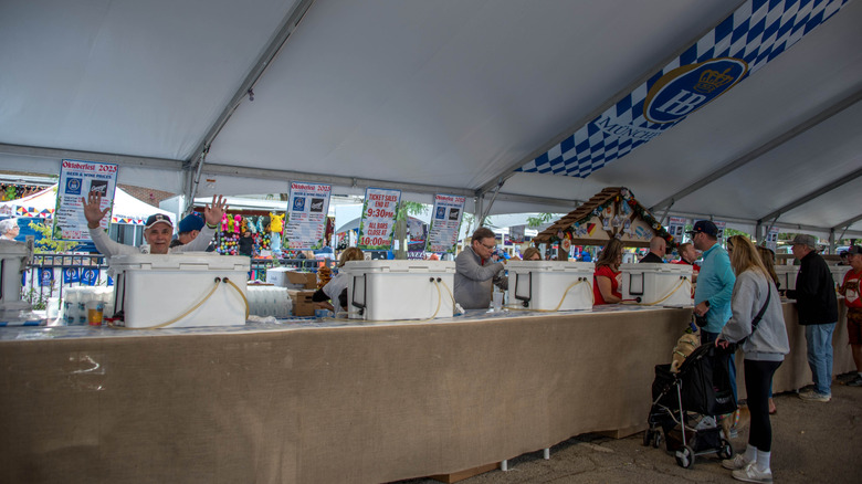 Chicago's renowned Oktoberfest in its Lincoln Square neighborhood.