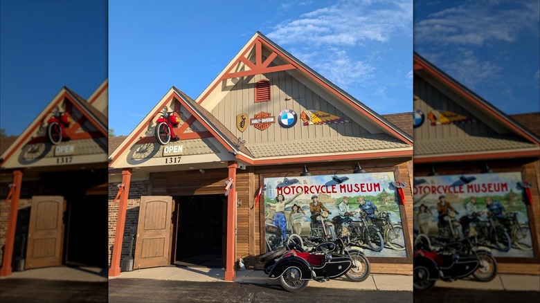 Exterior view of the St. Charles Motorcycle Museum & Art Gallery