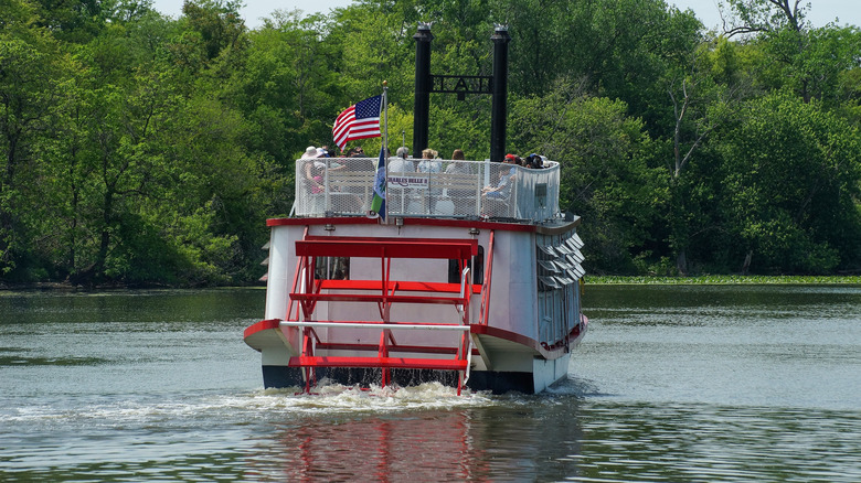 A Paddlewheel riverboat on the Fox River