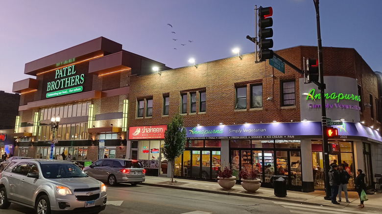 Indian grocery store Patel Brothers on Devon Avenue, Chicago