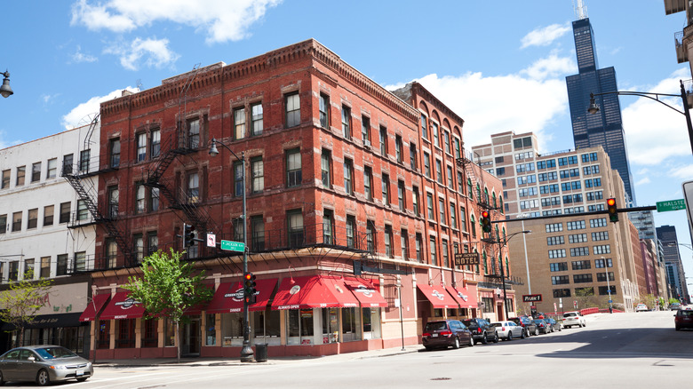 Chicago's Greektown district