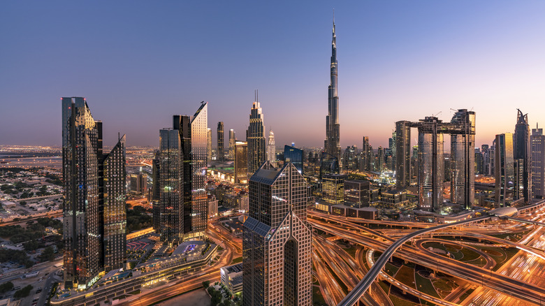 Skyline of Dubai