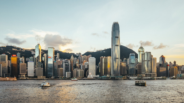 Skyline of Hong Kong