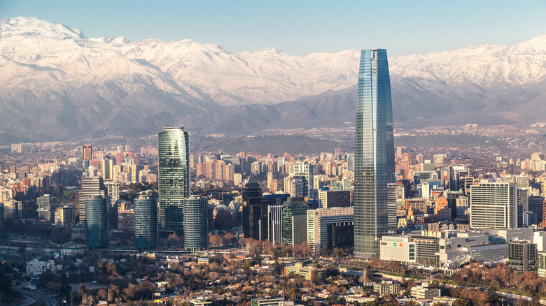 Skyline of Santiago, Chile