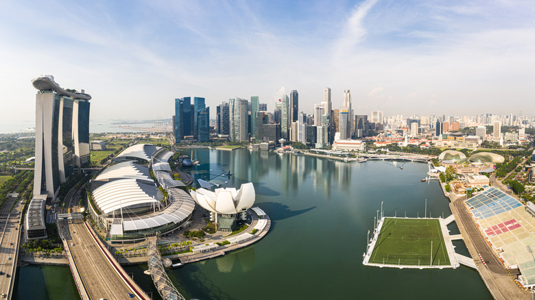 Marina Bay in Singapore