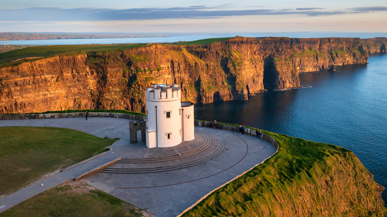 O'Brien's Tower and the Cliffs of Moher