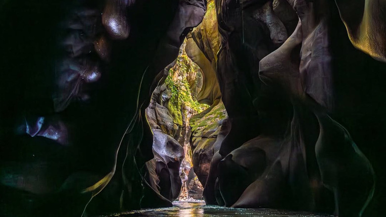 The entrance to Colombia's Guape Canyon