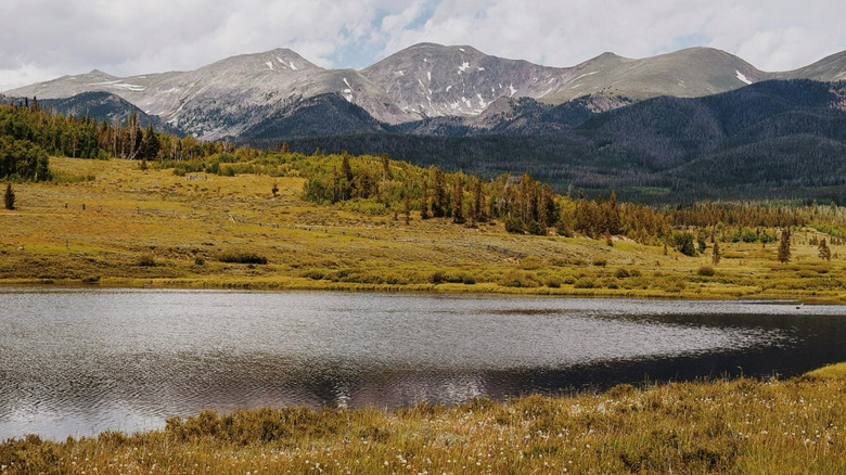 The North Michigan Reservoir in Walden, Colorado