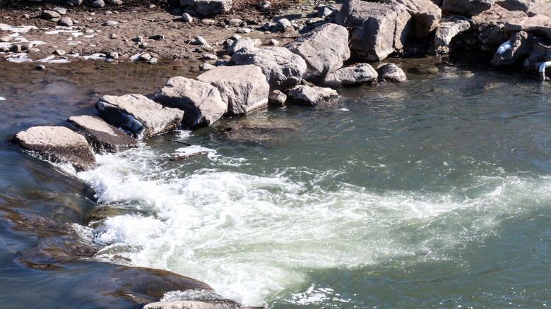 Piedra River in Pagosa Springs, Colorado