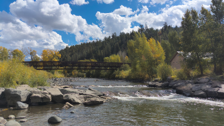 San Juan River in Pagosa Springs, Colorado