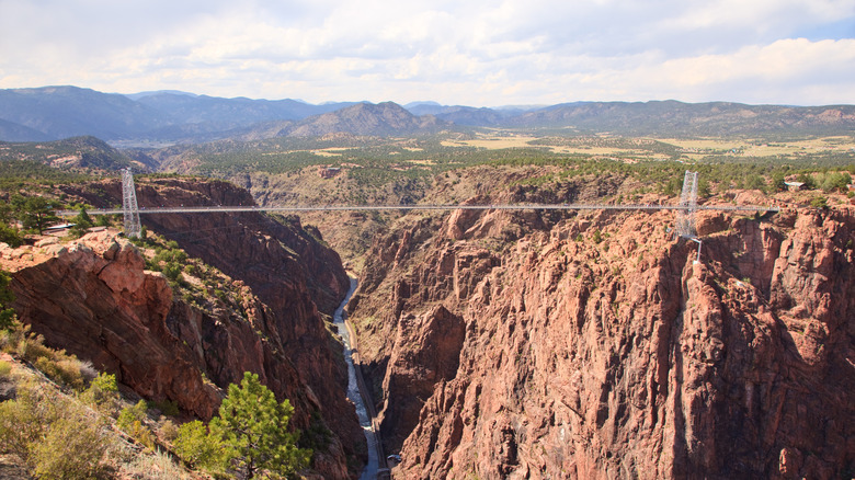 The Royal Gorge Bridge & Park over the Arkansas River, near Canon City, Colorado
