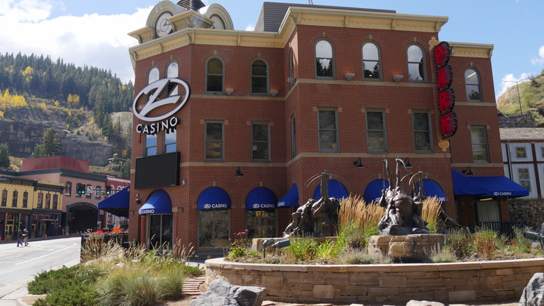 The Z Casino in Black Hawk, Colorado on a sunny day.