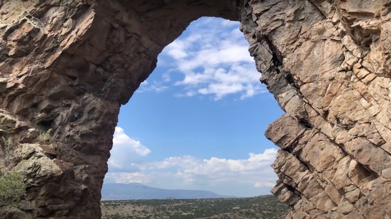 La Garita Natural Arch near Del Norte, Colorado