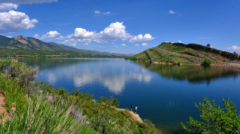 Horsetooth Reservoir, just outside of Fort Collins, Colorado