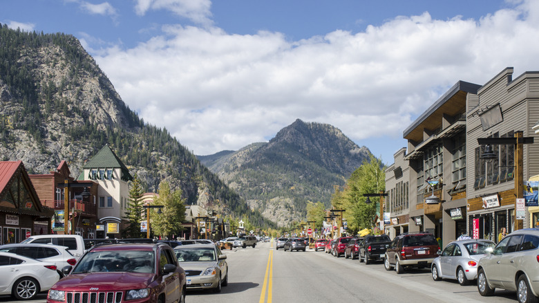 Main Street of Frisco, Colorado