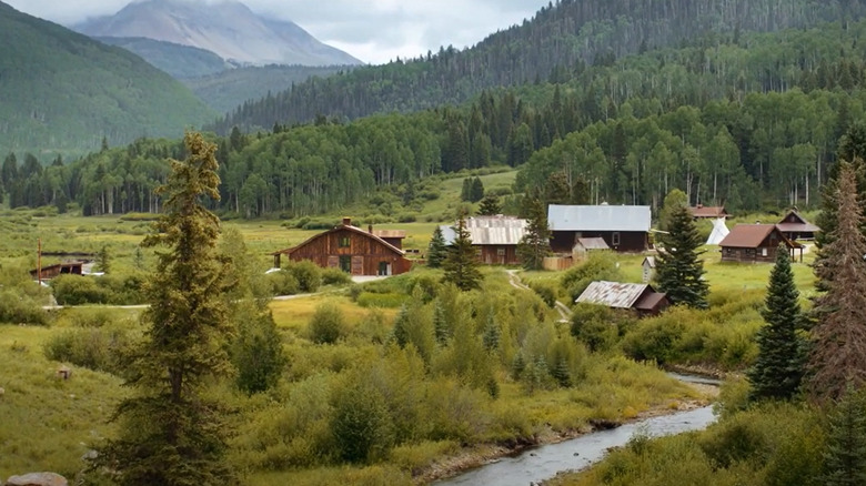 Dunton Hot Springs moutain resort view