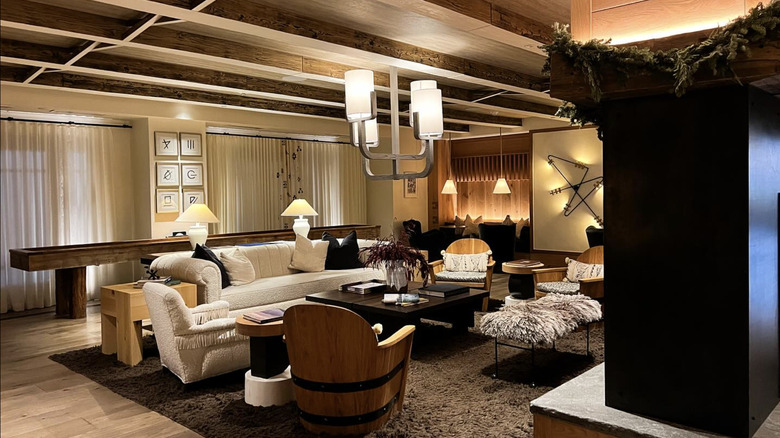 Interior of Madeline Hotel in Telluride, Colorado