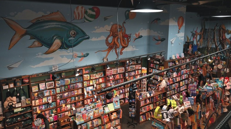 Bookstore inside Stanley Marketplace in Aurora, Colorado