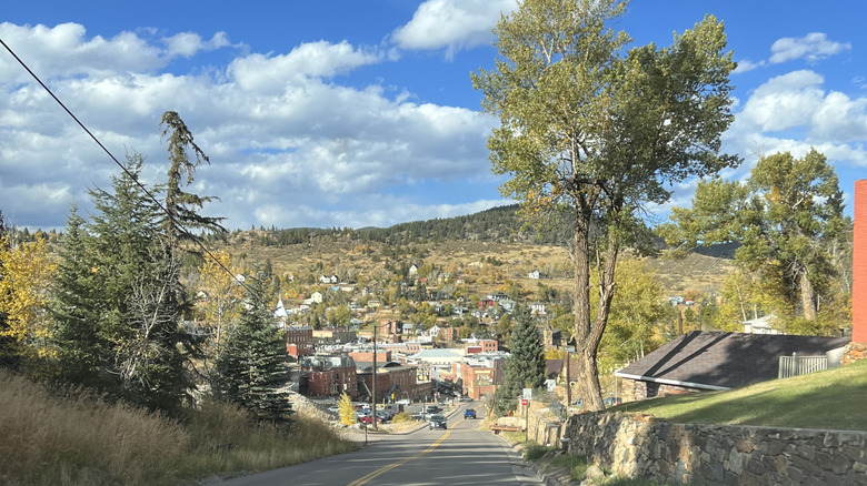 A view of Central City, Colorado, from Spring Street