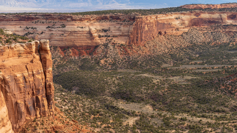 Aerial view of Colorado National Monument