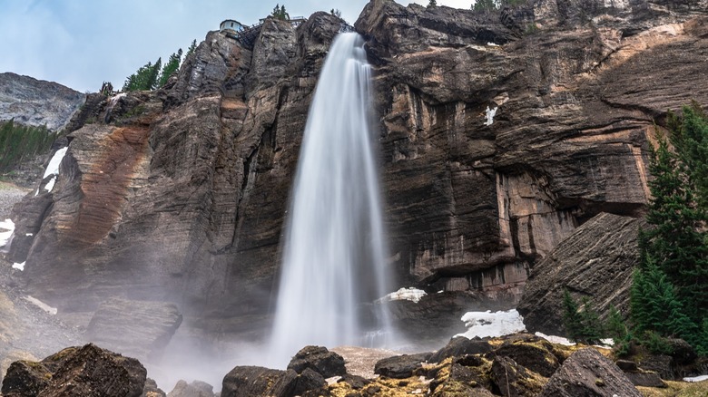 Bridal Veil Falls near Telluride, Colorado