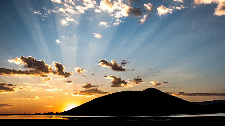 Sunset at Colorado's Vega State Park