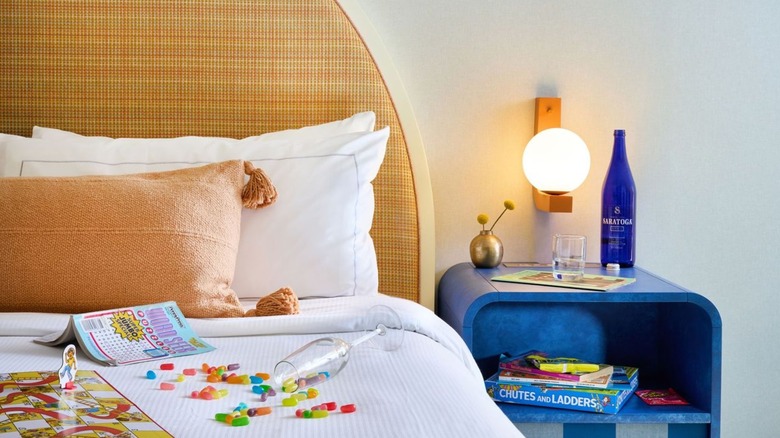 Hyper themed room at The Curtis in Denver