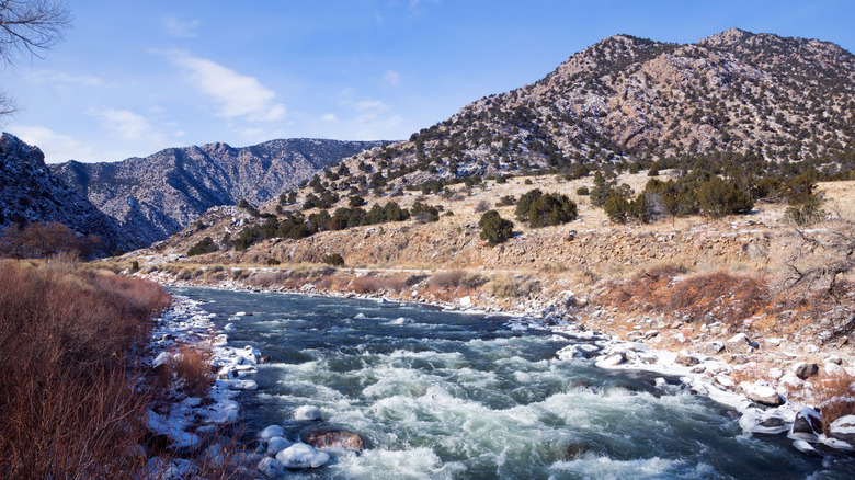 The headwaters of the Arkansas river, Colorado