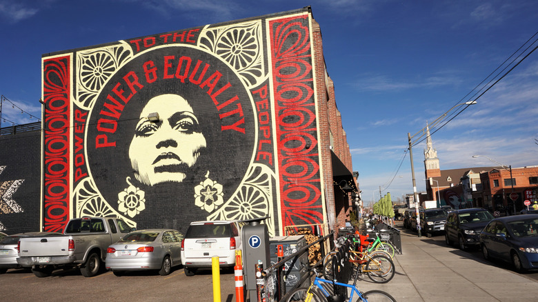 Denver's "Power & Equality" mural