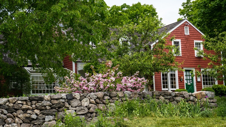 Julien Alden Weir's former house at Weir Farm National Historical Park in Wilton, Connecticut