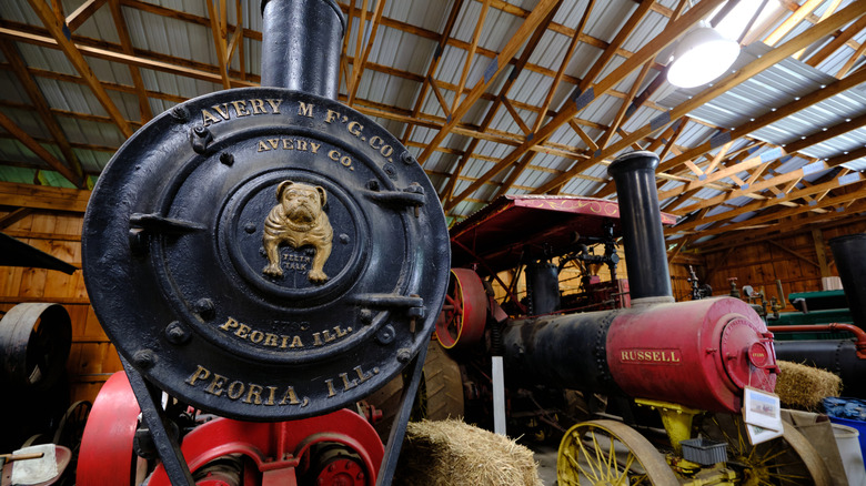 Locomotives from yesteryear at the Connecticut Antique Machinery Association