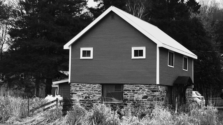 A rustic home in Bridgewater, Connecticut