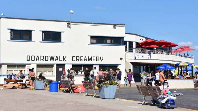 Boardwalk Creamery at Ocean Beach Park, New London, Connecticut