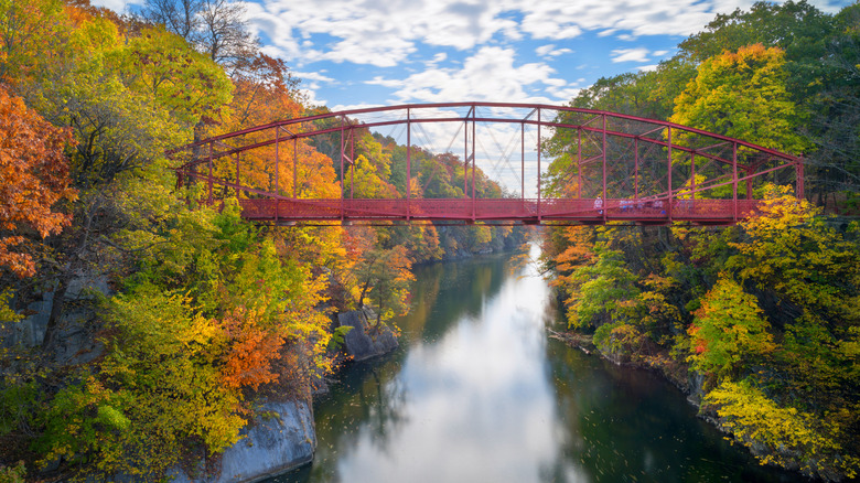 Lover's Leap Bridge in New Milford, CT