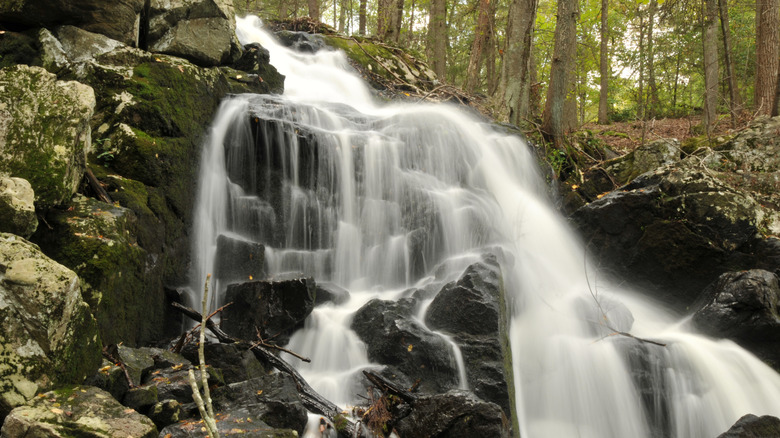 Prydden Falls off the Zoar trail in Connecticut