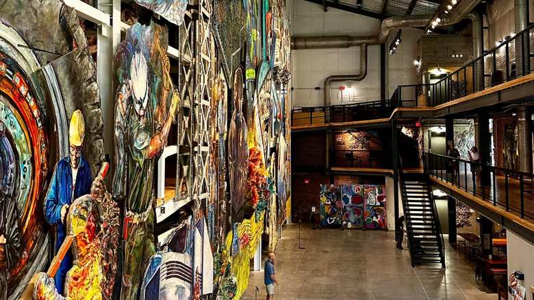 The American Mural Project is the largest collaborative mural in the world