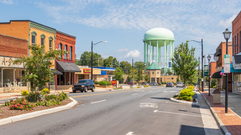 Main Street in Conover, North Carolina