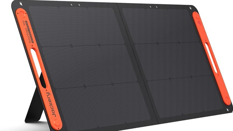 The Jackery SolarSaga 100W Portable Solar Panel