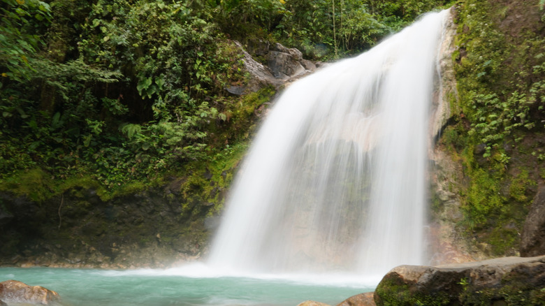 Waterfalls in Costa Rica's Bajos del Toro region