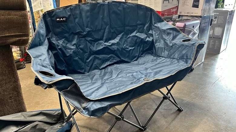 The double camping chair in blue at Costco.