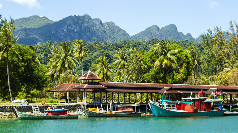 The Beach island of Langkawai on the West coast of Malaysia