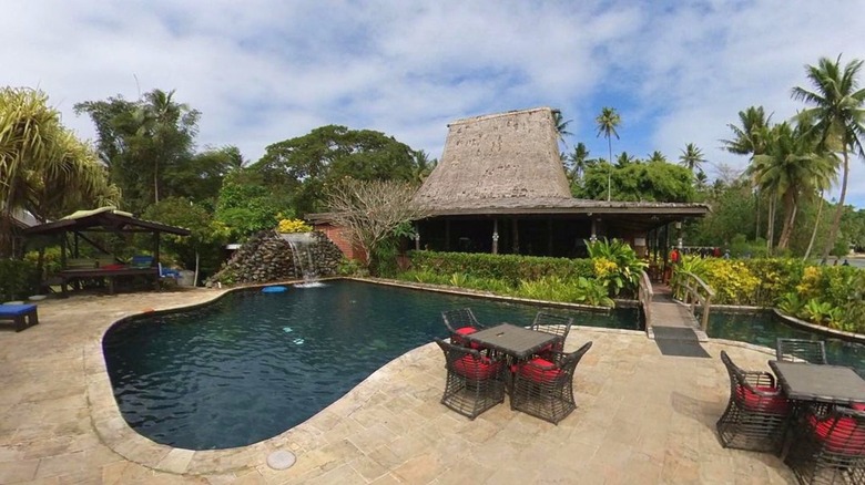 Pool at Beqa Lagoon Resort