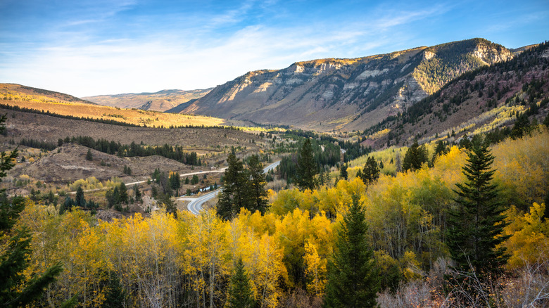 Mountain landscapes surround Minturn