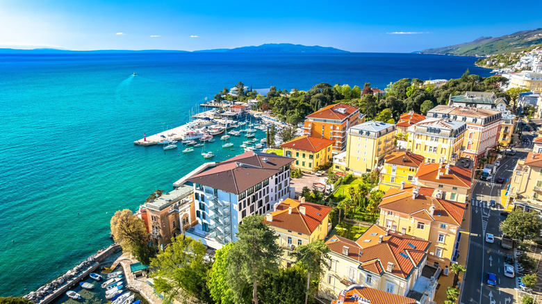 Opatija waterfront, Kvarner Bay, Croatia